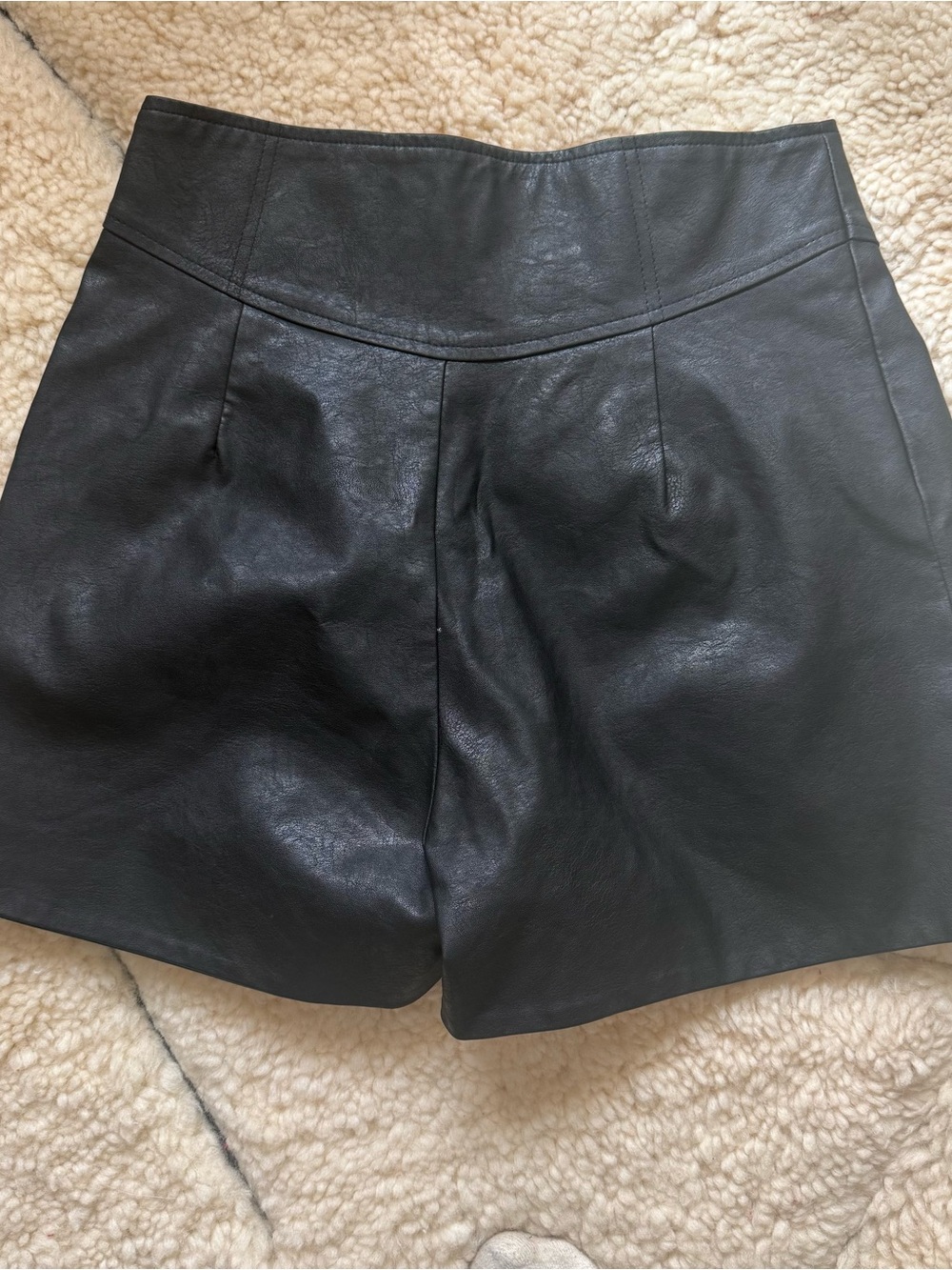 Leather Shorts- fake leather
